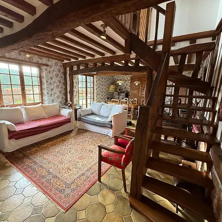 Ferienhaus Maison Normande Authentique De 180 M2 Avec Un Grand Jardin Et Proche De La Néville