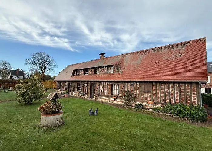 Maison Normande Authentique De 180 M2 Avec Un Grand Jardin Et Proche De La Ferienhaus Néville