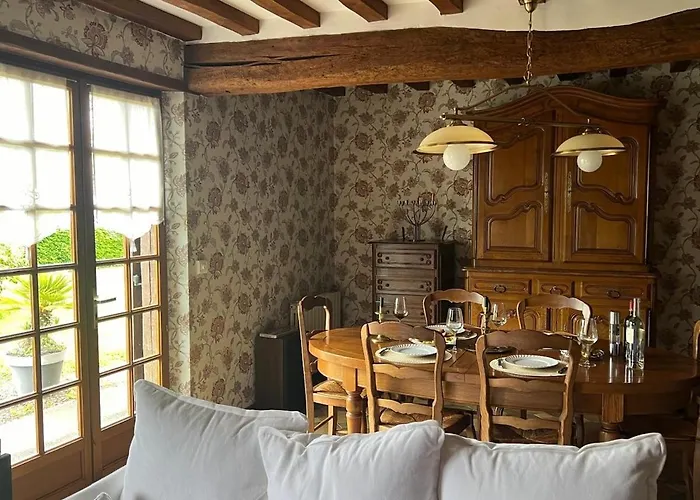 Ferienhaus Maison Normande Authentique De 180 M2 Avec Un Grand Jardin Et Proche De La *